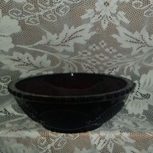 Avon Cape Cod Ruby 8"  Centennial Bowl